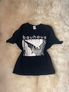 Vintage | official Bauhaus band black t shirt